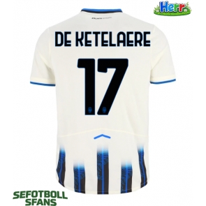 Atalanta Charles De Ketelaere #17 Bortatröja 2025-26 Kortärmad